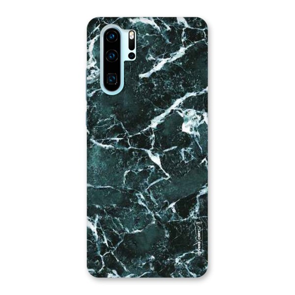 Dark Green Marble Back Case for Huawei P30 Pro