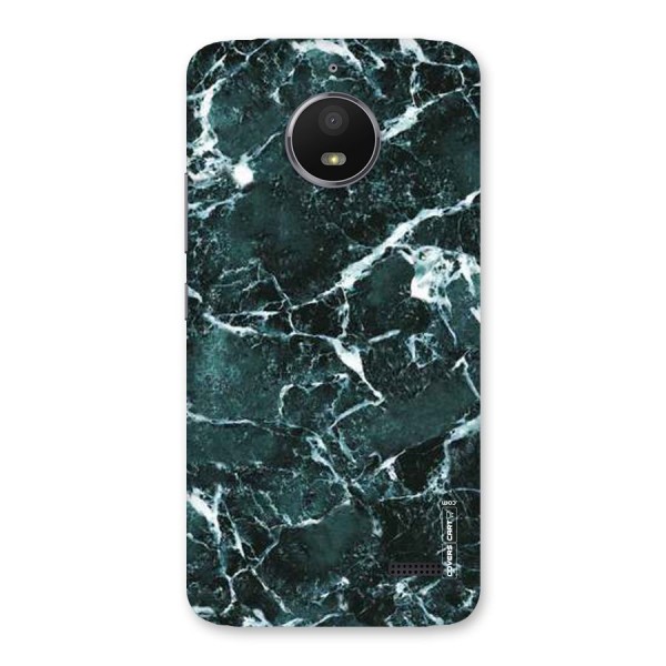 Dark Green Marble Back Case for Moto E4