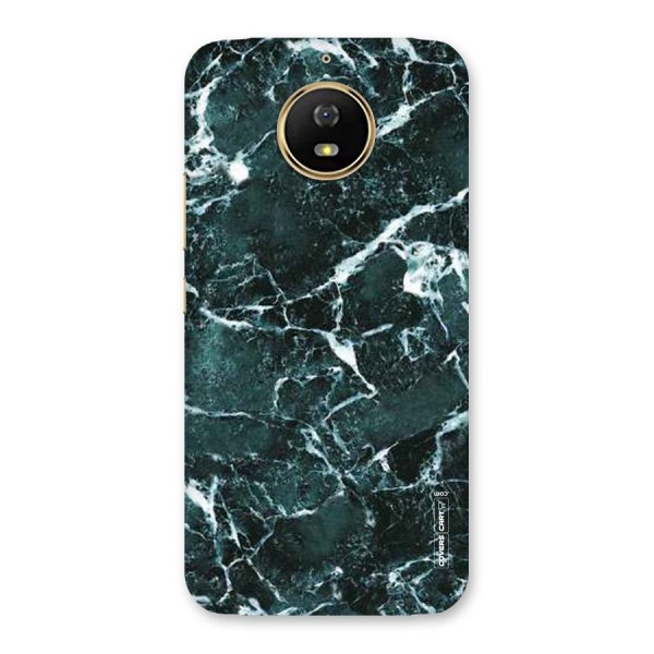 Dark Green Marble Back Case for Moto G5s