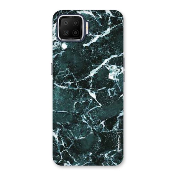 Dark Green Marble Back Case for Oppo F17