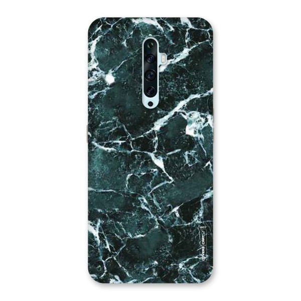 Dark Green Marble Back Case for Oppo Reno2 F