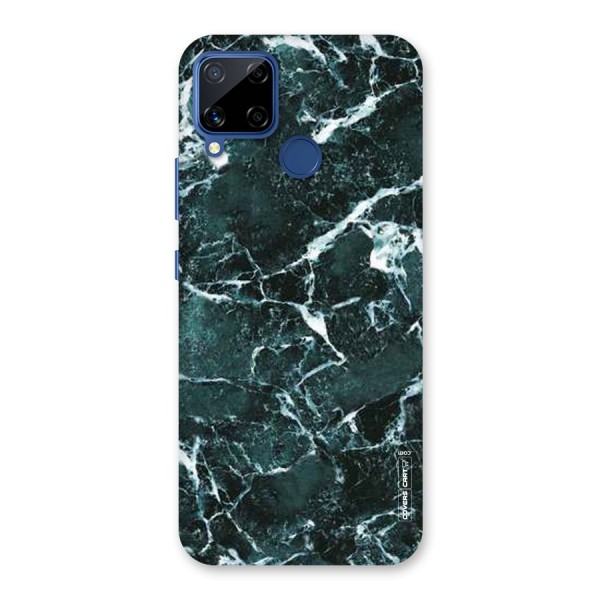 Dark Green Marble Back Case for Realme C15