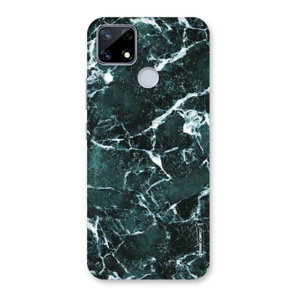 Dark Green Marble Back Case for Realme Narzo 20