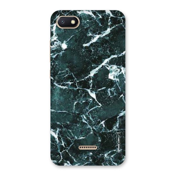 Dark Green Marble Back Case for Redmi 6A