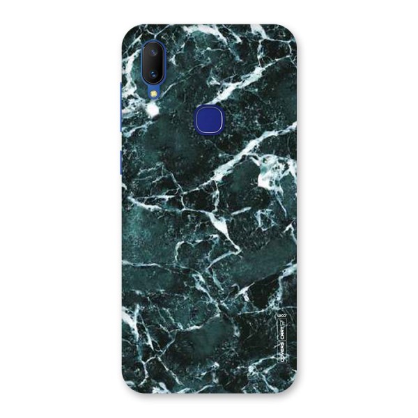 Dark Green Marble Back Case for Vivo V11