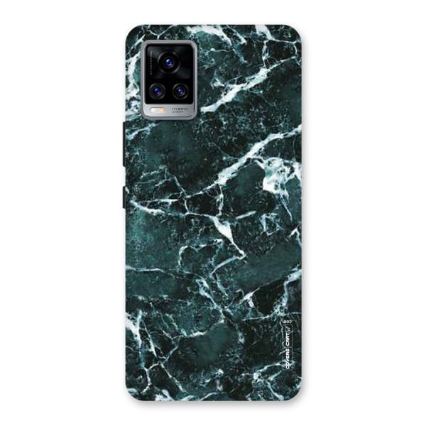 Dark Green Marble Back Case for Vivo V20 Pro