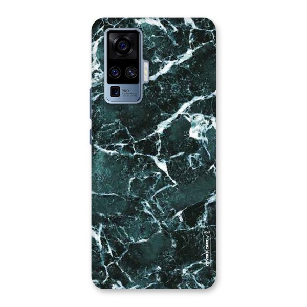 Dark Green Marble Back Case for Vivo X50 Pro