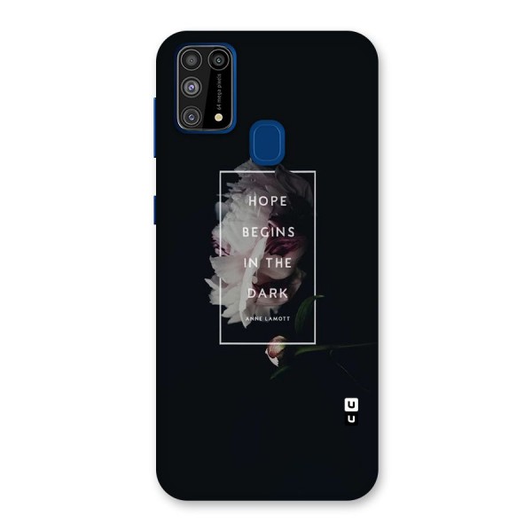 Dark Hope Back Case for Galaxy F41