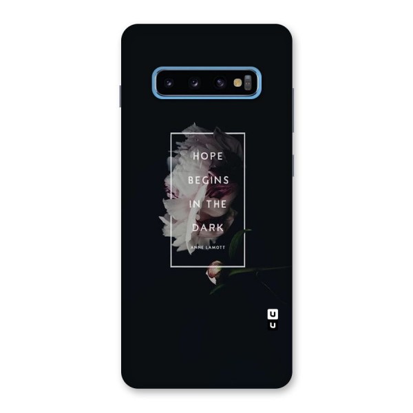 Dark Hope Back Case for Galaxy S10 Plus