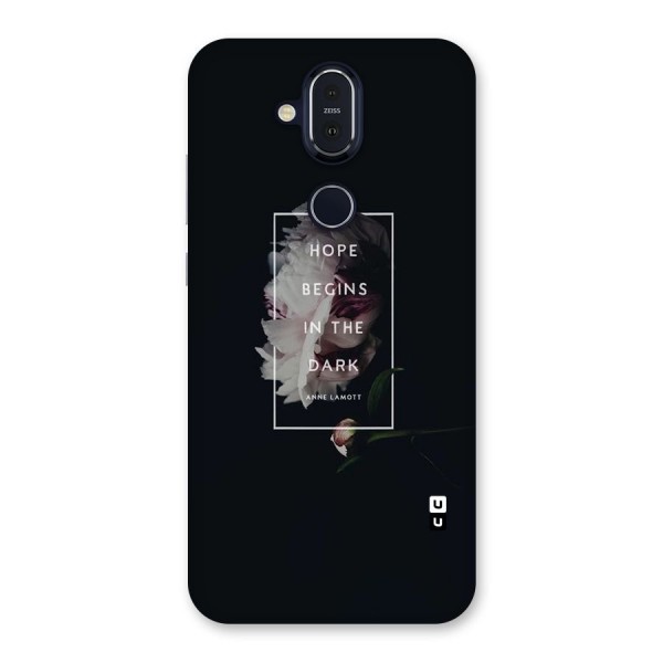 Dark Hope Back Case for Nokia 8.1