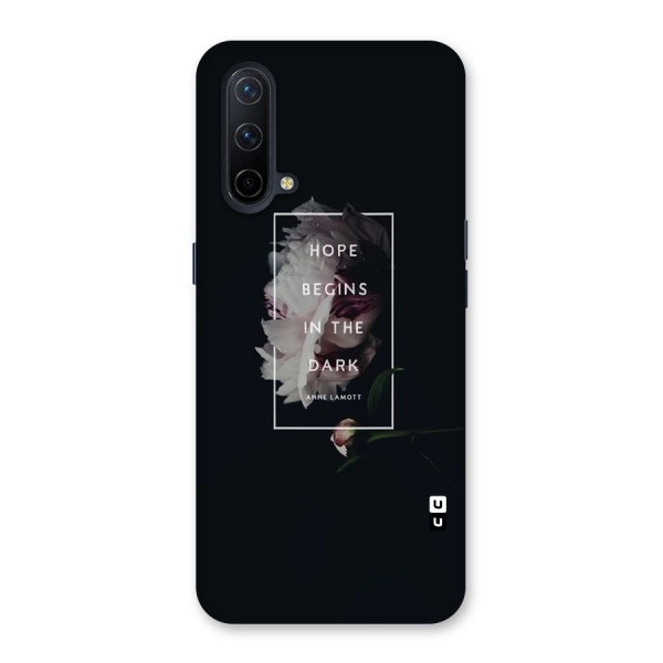 Dark Hope Back Case for OnePlus Nord CE 5G