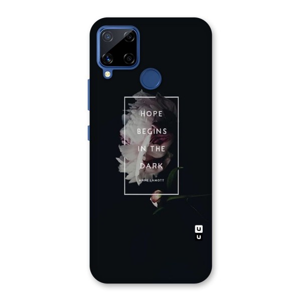 Dark Hope Back Case for Realme C12