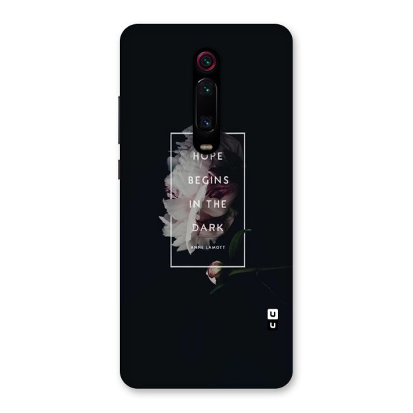 Dark Hope Back Case for Redmi K20 Pro