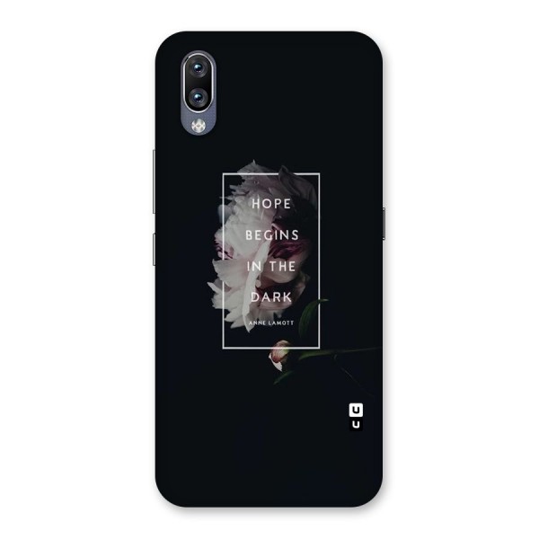 Dark Hope Back Case for Vivo NEX