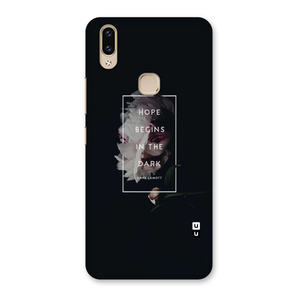 Dark Hope Back Case for Vivo V9