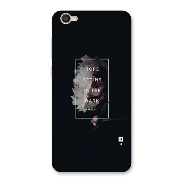 Dark Hope Back Case for Vivo Y55s