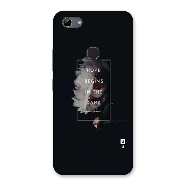 Dark Hope Back Case for Vivo Y81