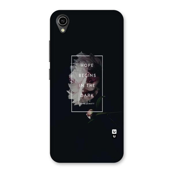 Dark Hope Back Case for Vivo Y90