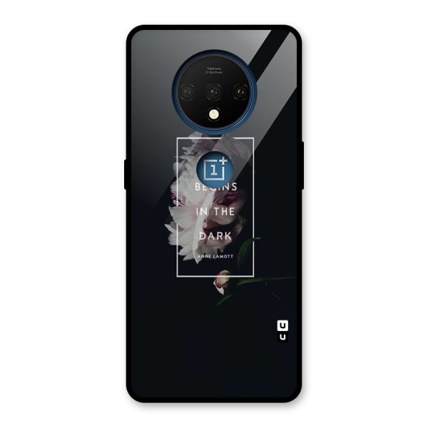 Dark Hope Glass Back Case for OnePlus 7T