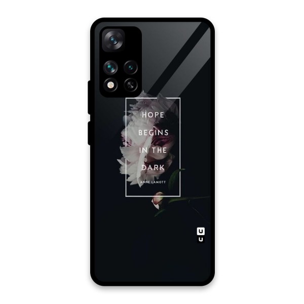 Dark Hope Glass Back Case for Xiaomi 11i 5G