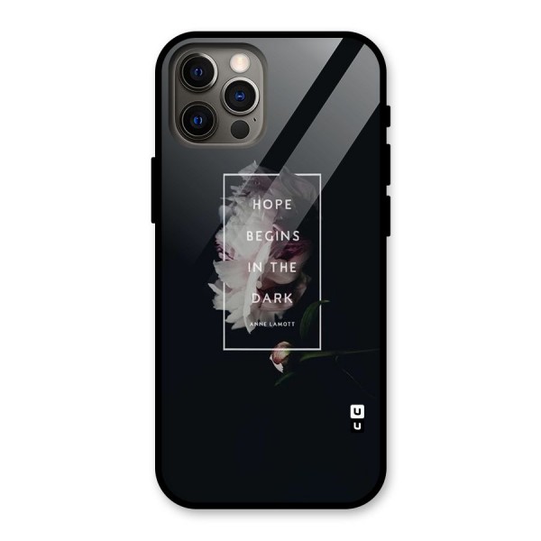 Dark Hope Glass Back Case for iPhone 12 Pro