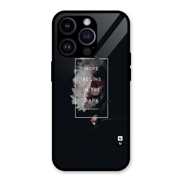 Dark Hope Glass Back Case for iPhone 14 Pro