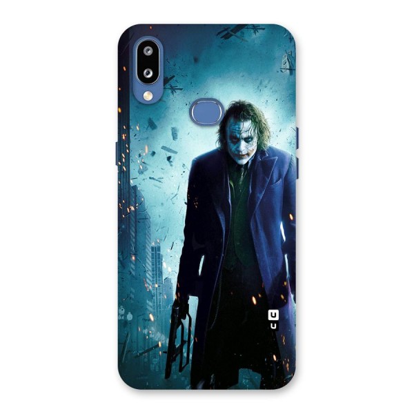 Dark Knight Joker Back Case for Galaxy M01s