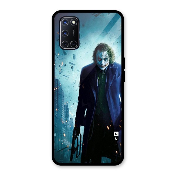 Dark Knight Joker Glass Back Case for Oppo A52