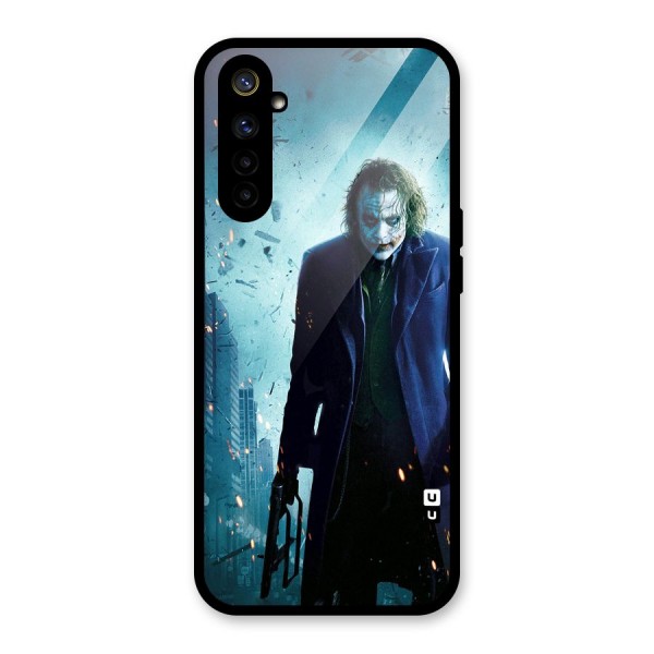 Dark Knight Joker Glass Back Case for Realme 6