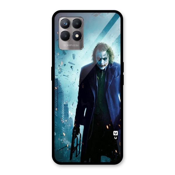 Dark Knight Joker Glass Back Case for Realme 8i