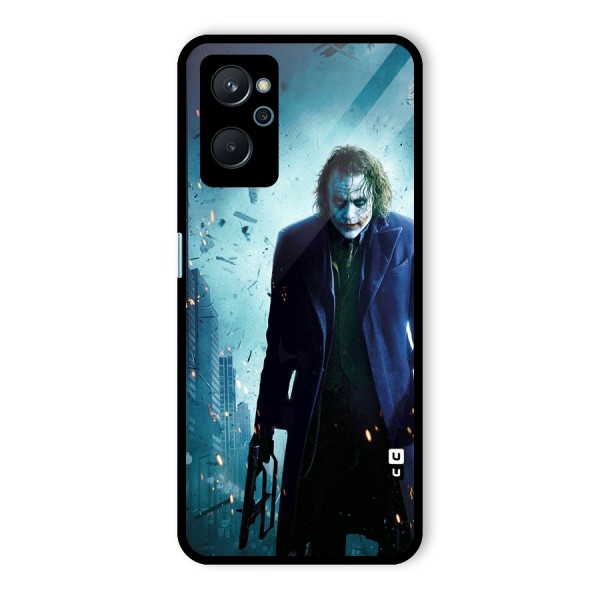 Dark Knight Joker Glass Back Case for Realme 9i