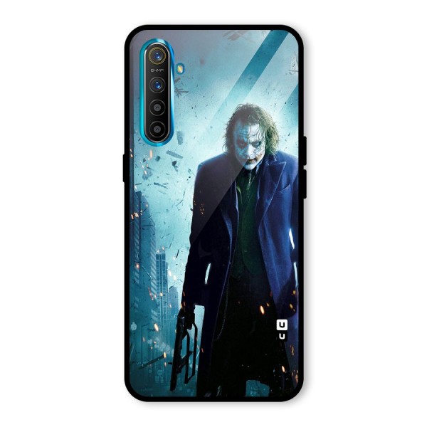 Dark Knight Joker Glass Back Case for Realme XT