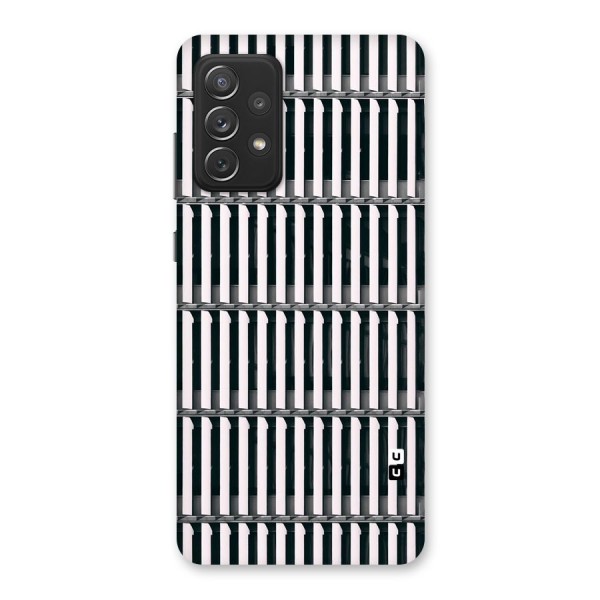 Dark Lines Pattern Back Case for Galaxy A72