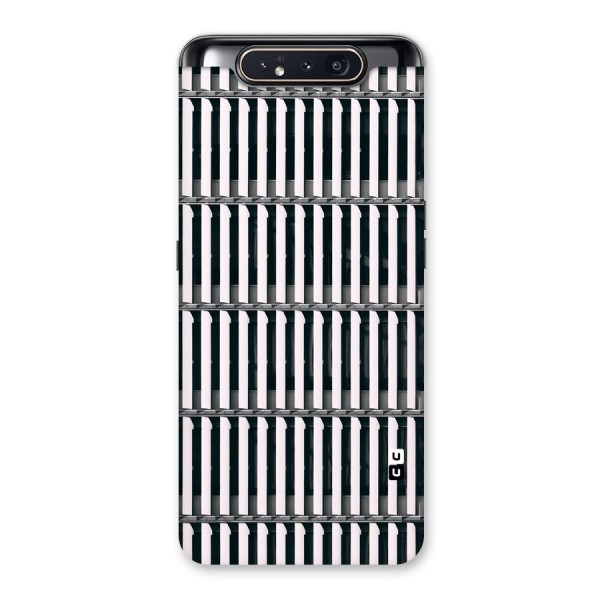 Dark Lines Pattern Back Case for Galaxy A80