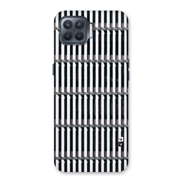 Dark Lines Pattern Back Case for Oppo F17 Pro