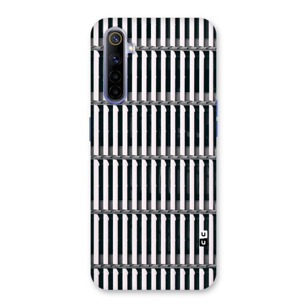 Dark Lines Pattern Back Case for Realme 6