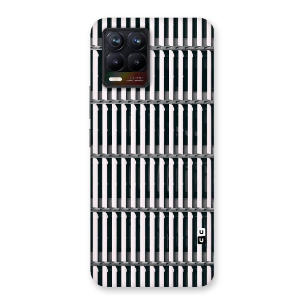 Dark Lines Pattern Back Case for Realme 8