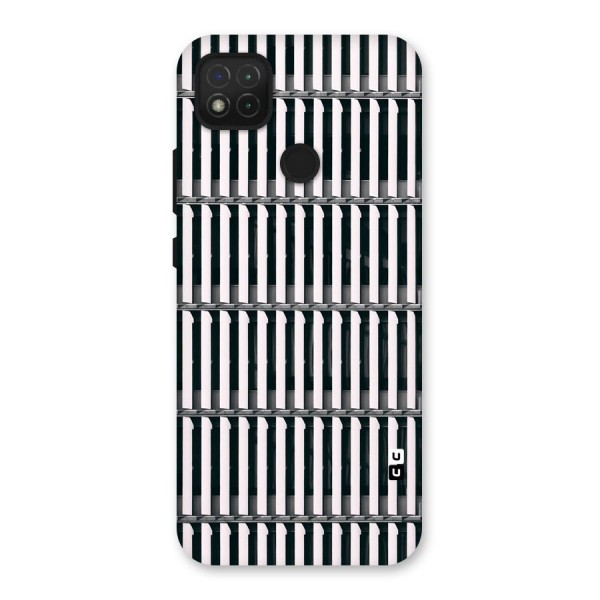 Dark Lines Pattern Back Case for Redmi 9C