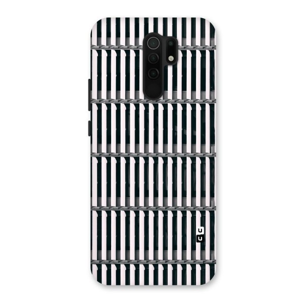 Dark Lines Pattern Back Case for Redmi 9 Prime