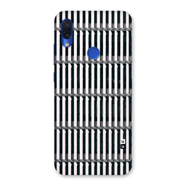 Dark Lines Pattern Back Case for Redmi Note 7