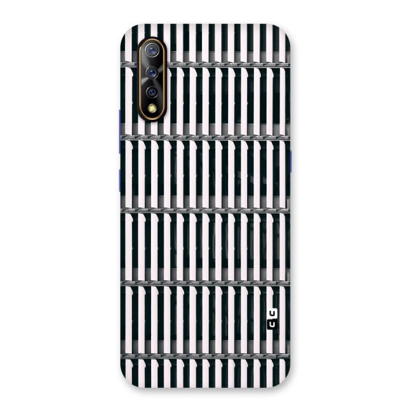 Dark Lines Pattern Back Case for Vivo S1