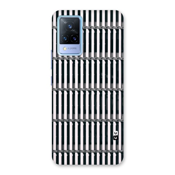 Dark Lines Pattern Back Case for Vivo V21 5G