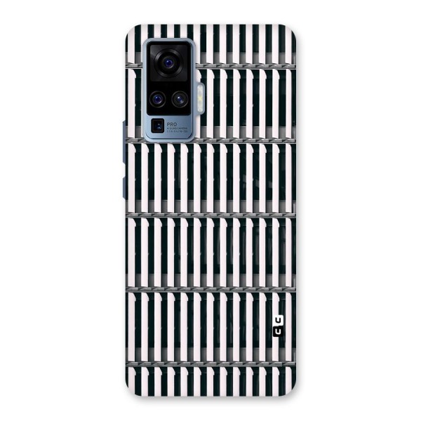 Dark Lines Pattern Back Case for Vivo X50 Pro