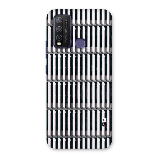 Dark Lines Pattern Back Case for Vivo Y30