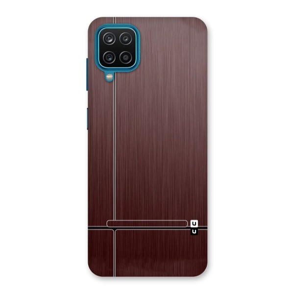 Dark Maroon Classic Design Back Case for Galaxy F12