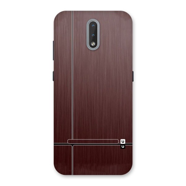 Dark Maroon Classic Design Back Case for Nokia 2.3