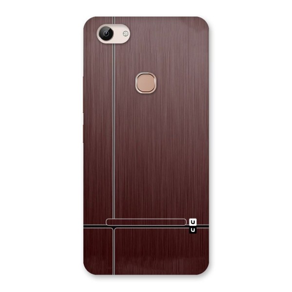 Dark Maroon Classic Design Back Case for Vivo Y83