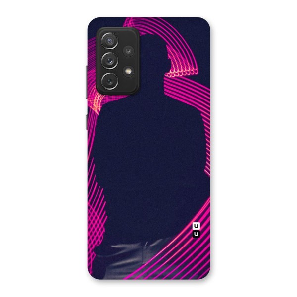 Dark Night DJ Back Case for Galaxy A72