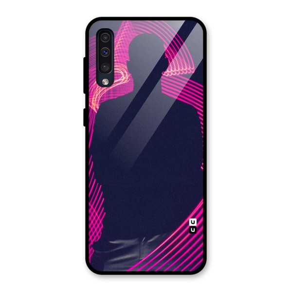 Dark Night DJ Glass Back Case for Galaxy A50s