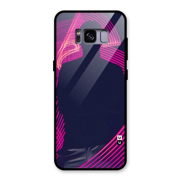 Dark Night DJ Glass Back Case for Galaxy S8